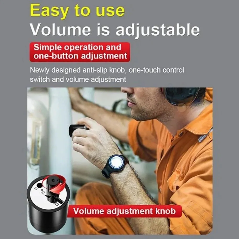 High Sensitive Water Leak Detector Professional Accuracy Water Mains Leak Detector Portable Practical