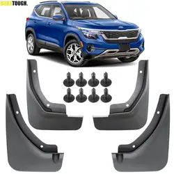 4PcsFor Kia Seltos SP2 2020-2025 Mud Flaps Guard Splash Guards Mudguards Fender Cover Protector Front Rear