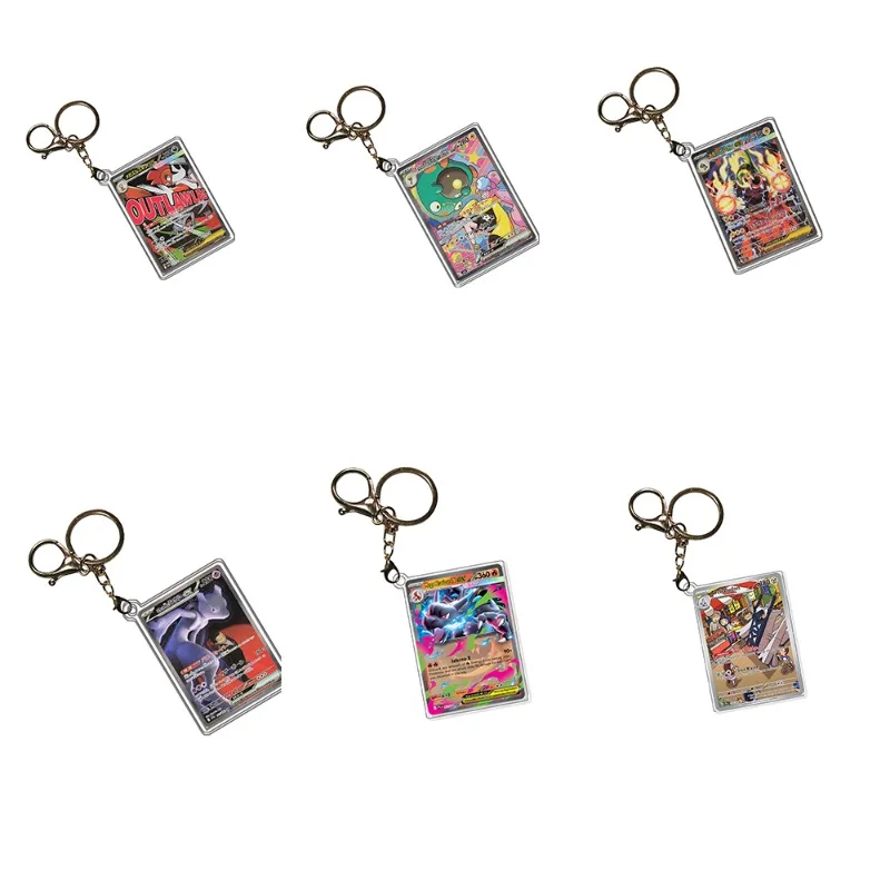 Chaveiro saco encantos para pokemon mega scrafty mega eelektross lono Bellibolt mega charizard x anime jogo colecionáveis brinquedos diy