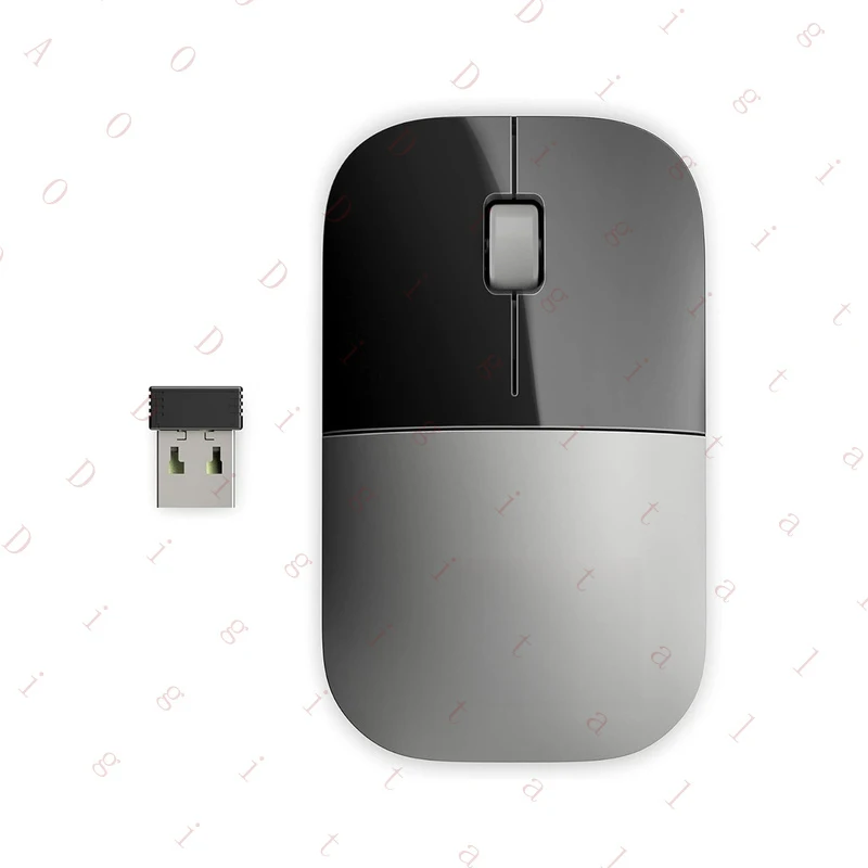 GO-  for HP Z3700 Wireless Mouse 3 buttons 1600 dpi 2.4 GHz Normal Scroll Wheel, 1 x AA