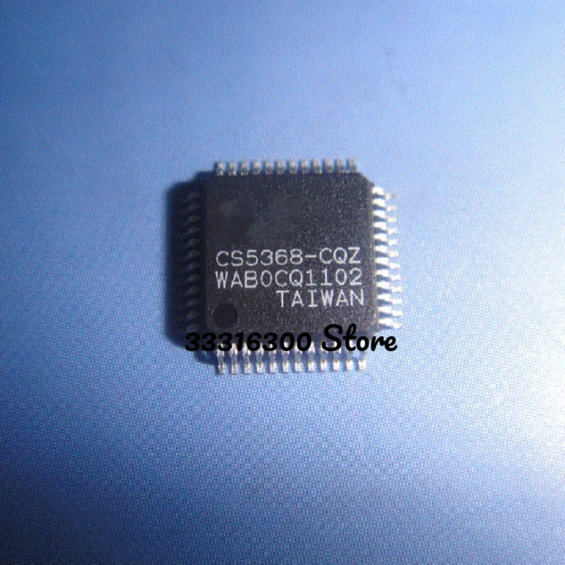 

2PCS New CS5368-CQZR Silk screen CS5368-CQZ QFP48 Audio analog-to-digital converter IC chip
