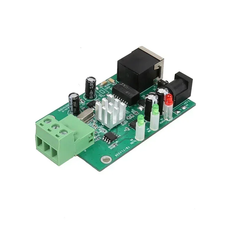 محول إيثرنت RJ45 إلى RS485 محول جهاز تسلسلي صناعي محول إيثرنت TCP/RTU/UDP يدعم نظام Windows