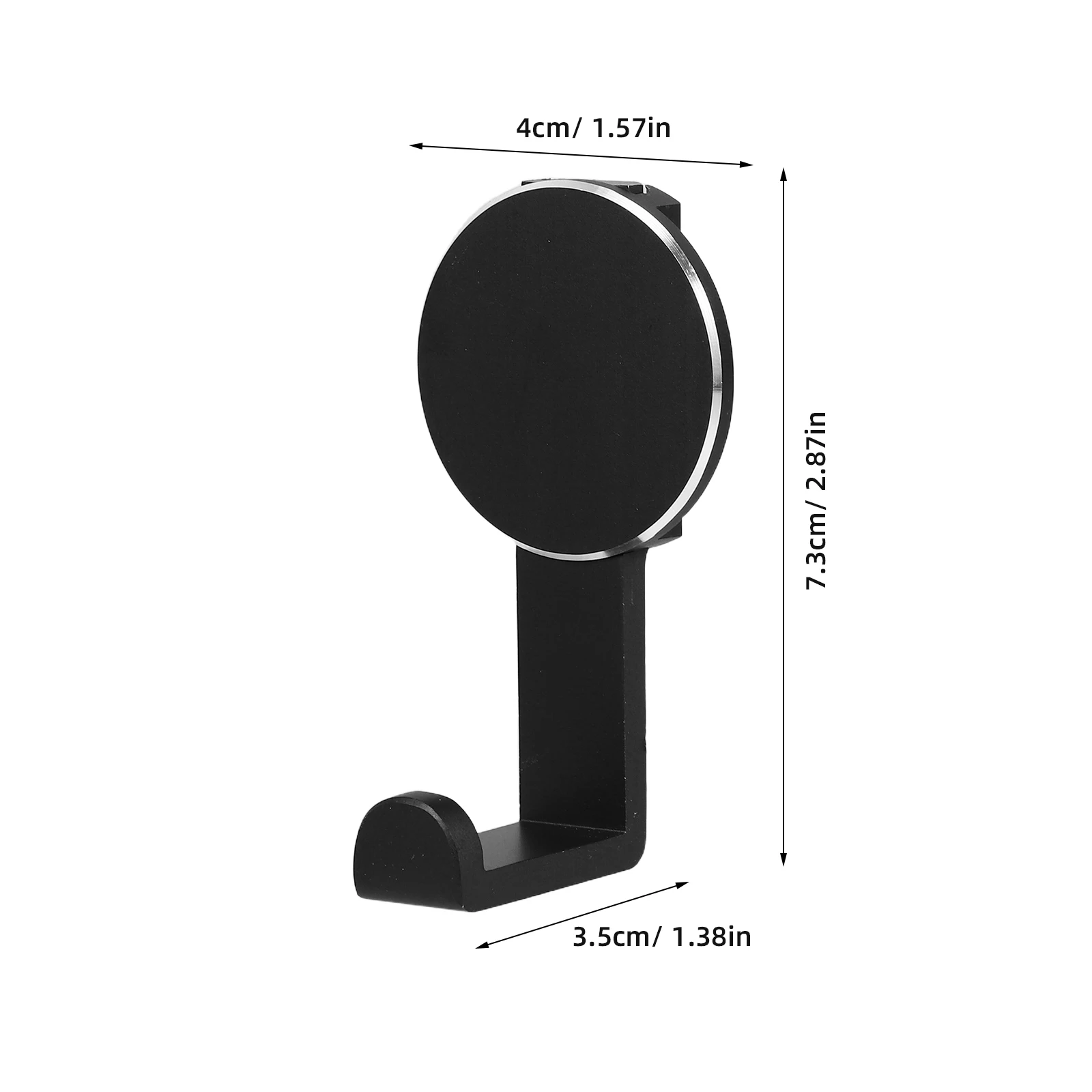 Küchenhaken, verdicktes Aluminium, Wandhalterung, ohne Bohren, robust, wasserdicht, Utensilien-Aufhänger, Badezimmer, Handtuchhalter, Aufbewahrung