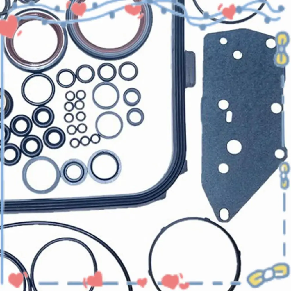 

K155900A 155400 DPO AL4 Auto Transmission Master Overhaul Repair Kits Half Shaft Oil Seal For Citroen
