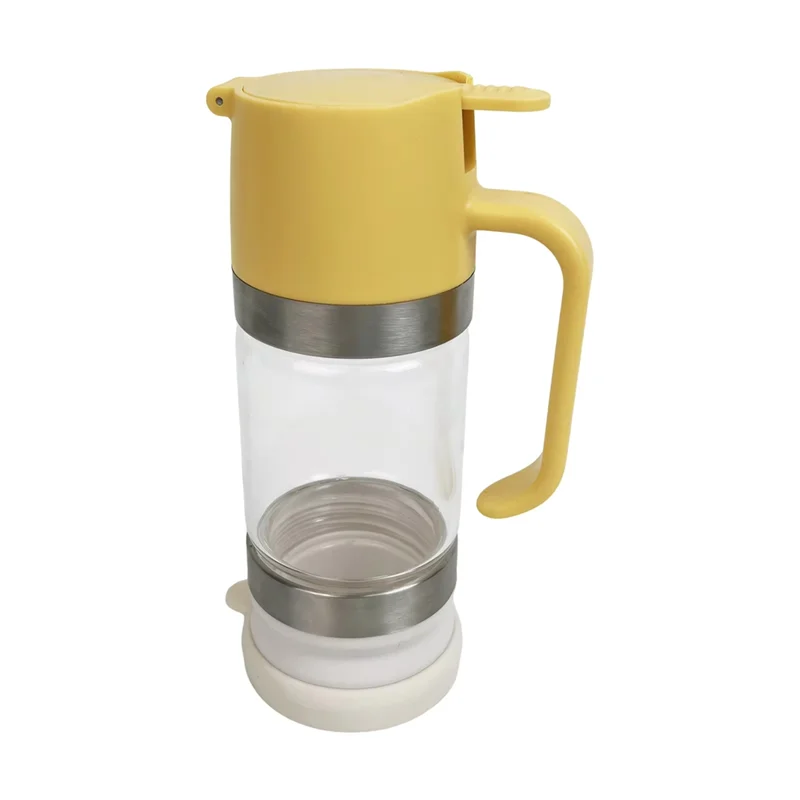 

300Ml Glass Honey Dispenser - Easy-To-Clean Kitchen Tool For Maple Syrup, Sauces, And More-New