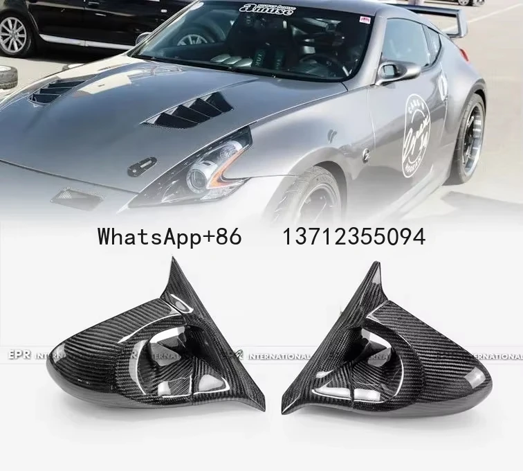 For Nissan Z34 370Z Aero Mirror Fairlady Z 370Z Side mirror GND Style (Right Hand Drive)