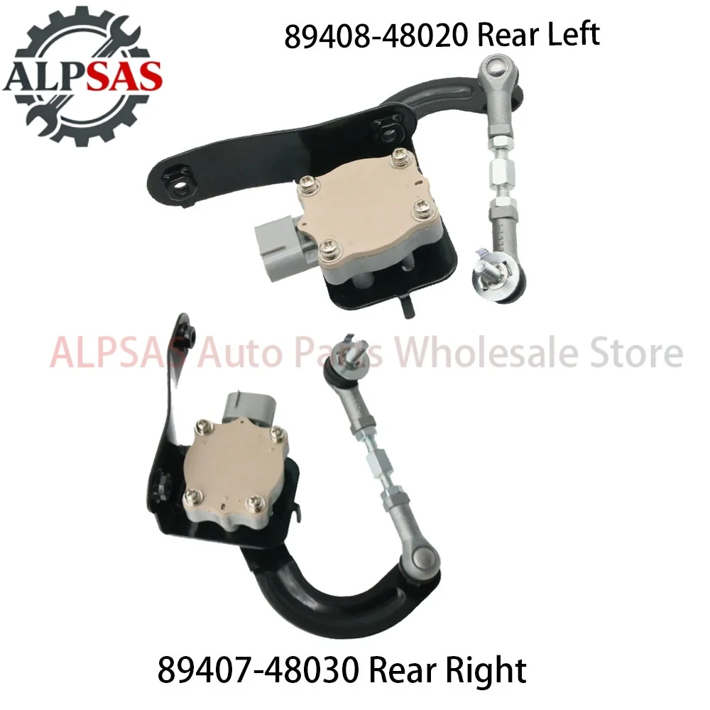 

OE 8940848020 8940748030 Rear Right/Left Headlight Height Sensor 89407-48030 89408-48020 For Lexus RX330 RX300 RX350 3.5L