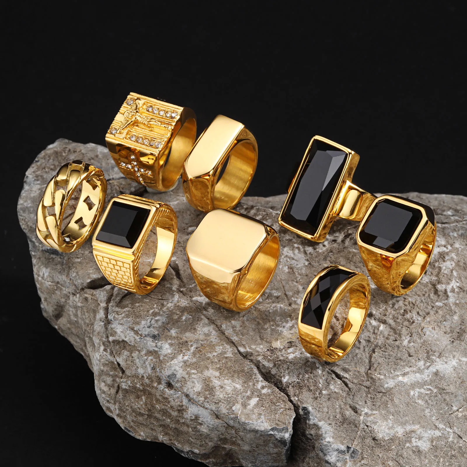 Black Men's Ring