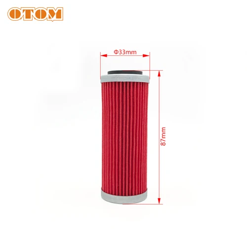 Imagen 2 del producto Motocicleta OTOM 77338005100   Filtro de aceite de papel de filtro de alta calidad para KTM HUSQVARNA SXF EXCF XCF XCFW FC FE FS FX 350 Motocross