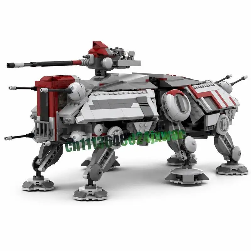 1363PCS AT-TE Walker Sci-Fi Battle Model Custom Building Blocks DIY Assembly Educational Toy Collection Display Creative Gifts