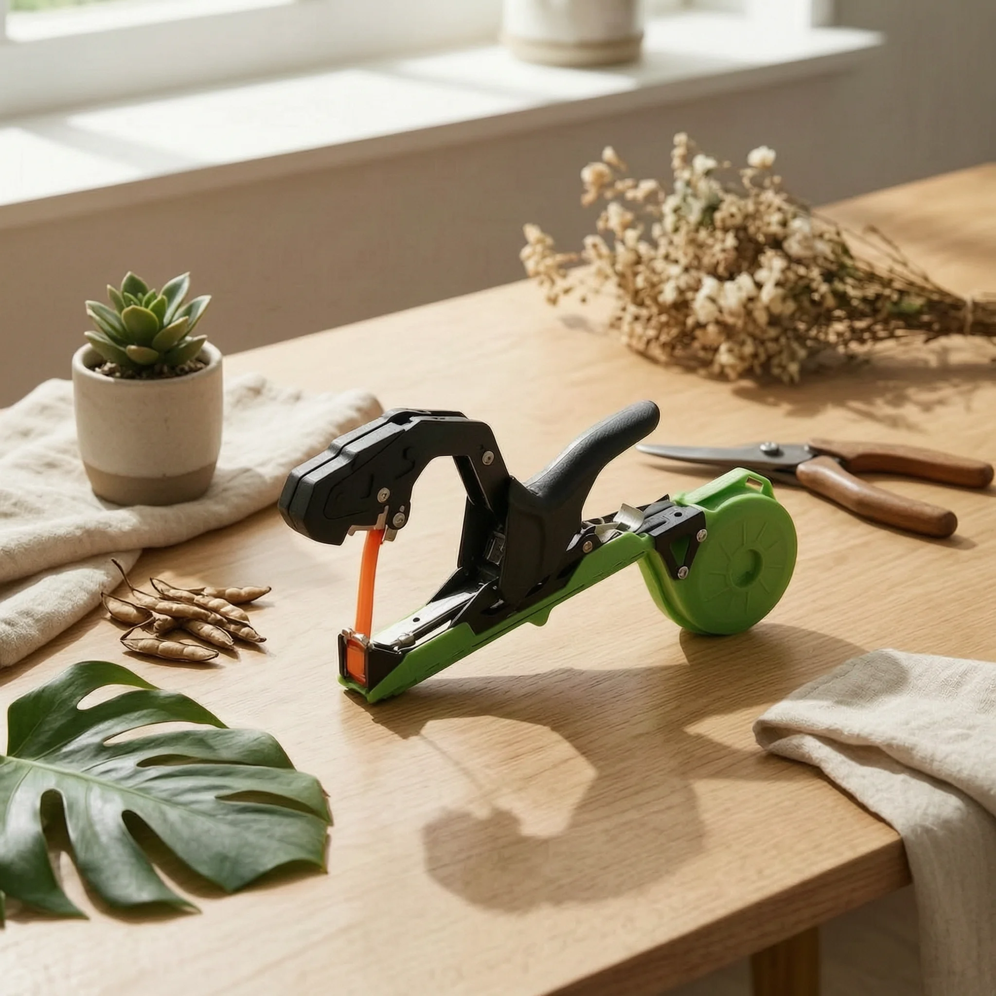 Handheld Vine Tying Tool Compact Manual Plant Tie Tool Plant Tie Time-Saving Lightweight