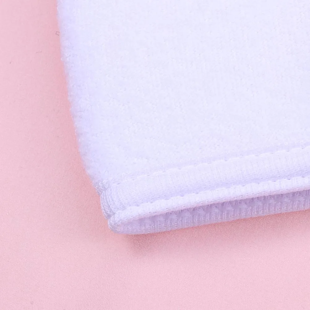 

4pcs Women'S Hair Headband Bath Makeup Face Washing Spa Stretchy Cloth Touch Fastener White Black For Sports Yoga
