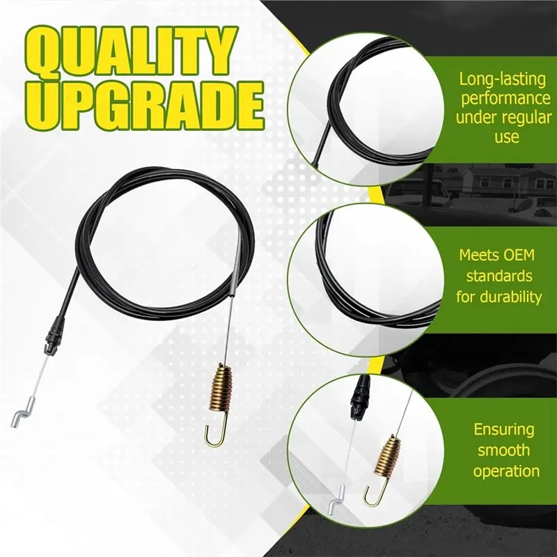 ABUN-Self Propelled Mower Drive Cable Front Wheel Traction Cable Replacement Lawn Mower Traction Control Cable