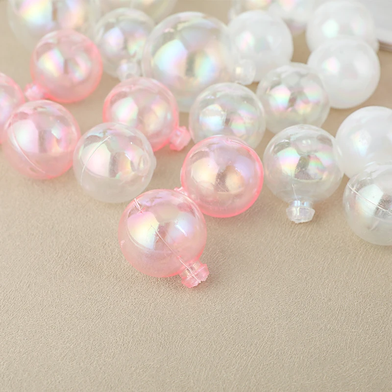 33pcs Colorful Ball Cake Topper Pearl Shape Cupcake Insert Topper for Kids Unicorn Mermaid Birthday Party Decoration Baby Shower