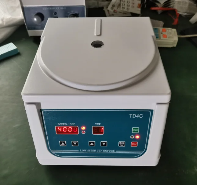 TD4C Lab PRP Centrifuge 0-4000 RPM, AC 220V Digital Display Low Speed Tabletop Centrifugal Machine