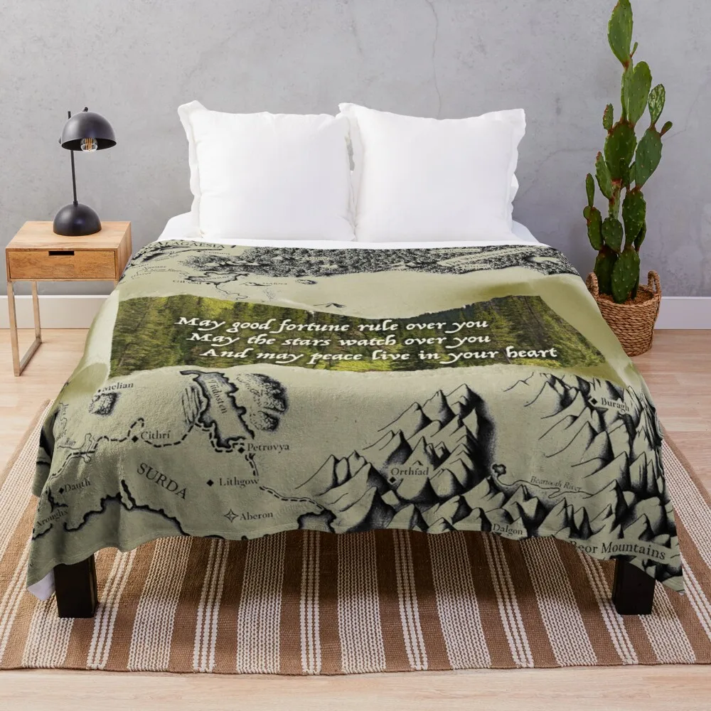 Eragon Greeting Throw Blanket Thin Blanket Decorative Sofa Blanket