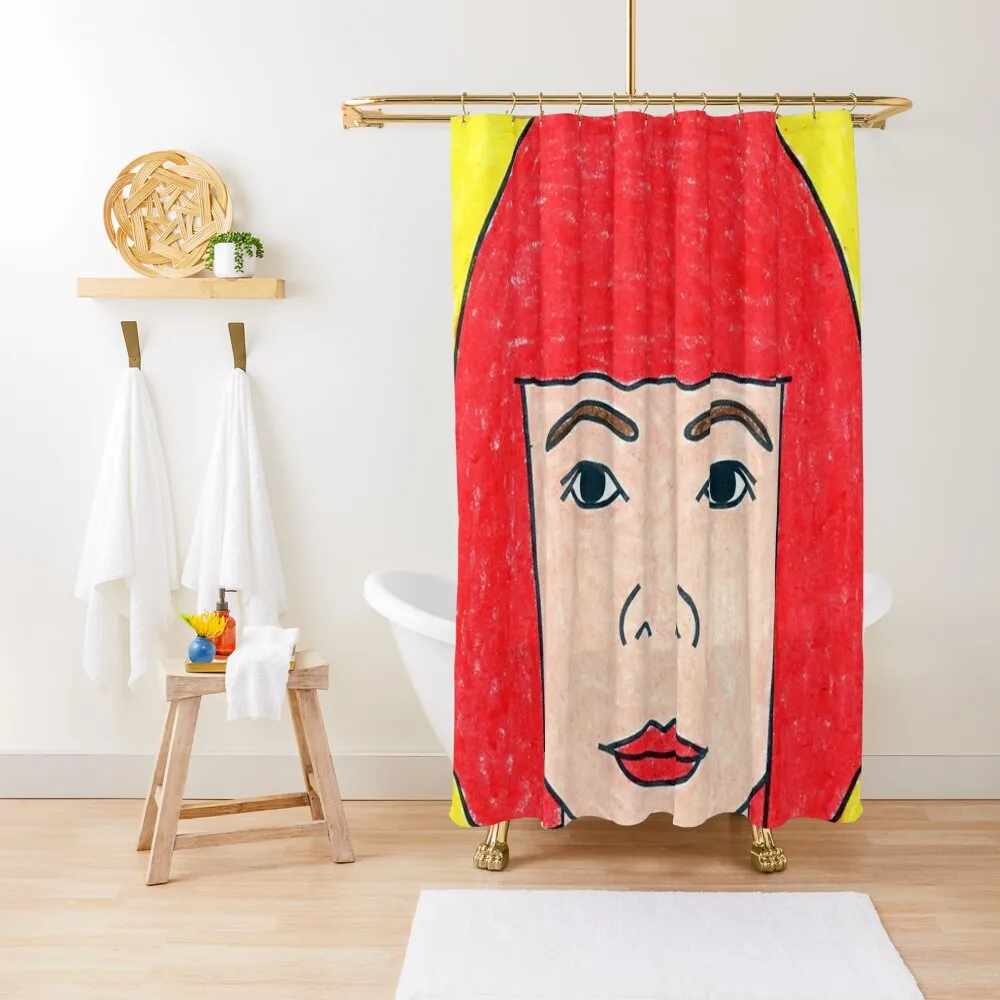 

yayoi kusama art Shower Curtain Luxury Bathroom Bathroom Accessories Washable Waterproof Fabric Shower Bathroom Fabric Curtain