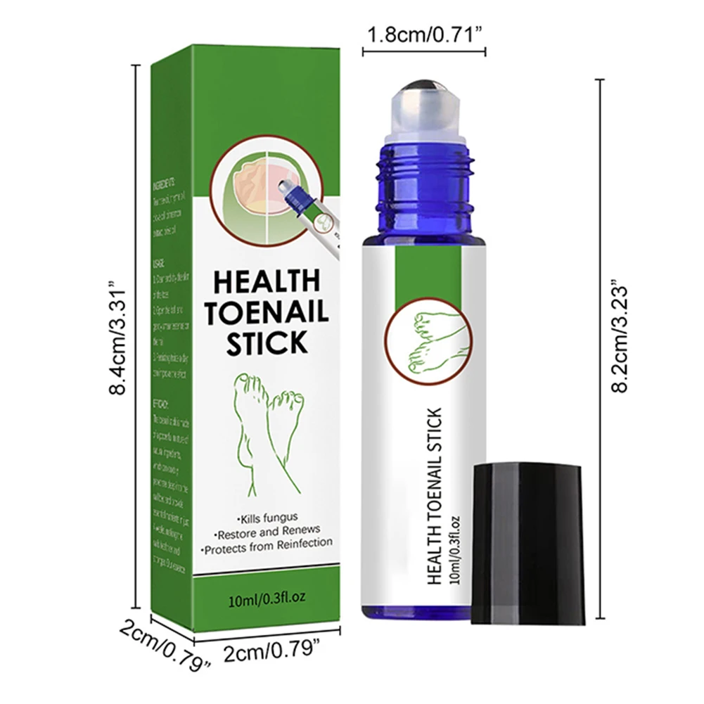 10ML สุขภาพ Toenail Stick Mild หนาเล็บรักษา Liquid Nail Care อุปกรณ์