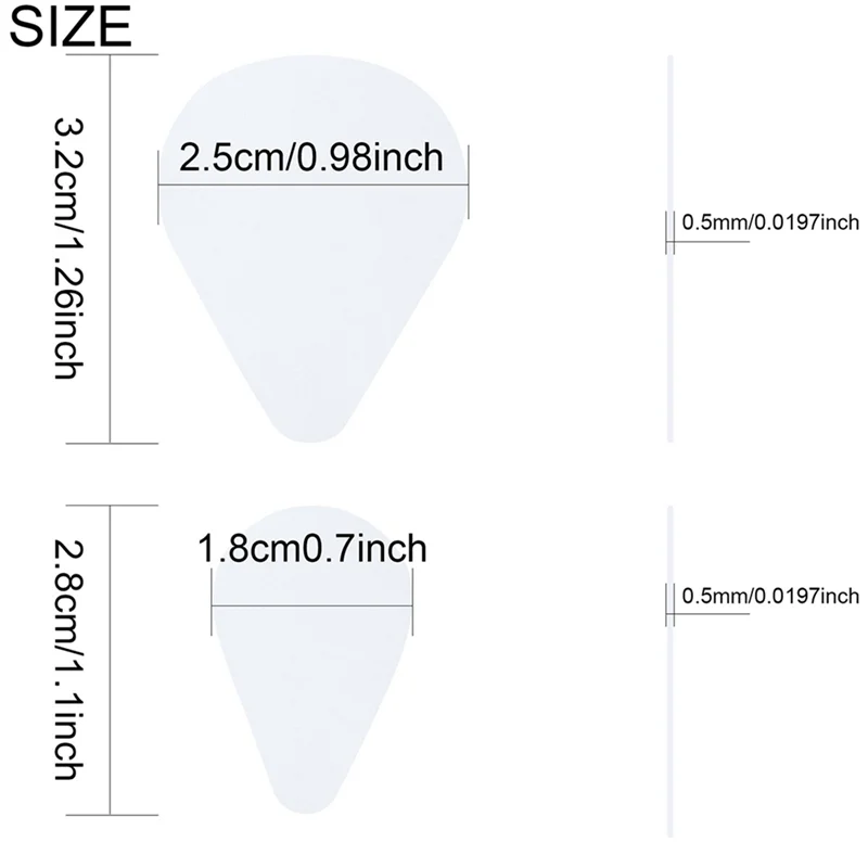 A99I-Fluit antislipstickers Grote en kleine siliconen gripversterkers voor optimale pasvorm Essentiële flutaccessoires