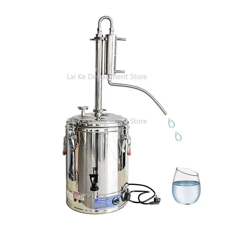 Household Stainless Steel Still Wine Water Distilled Machine Moonshine Whiskey Twin Tower Toaster Custom Alcoh-ol Distiller