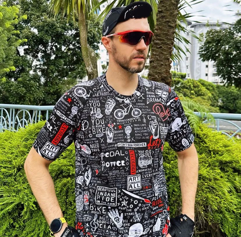 2025 verano motocross cuesta abajo jersey mx bicicleta camisa equipo mtb ciclismo enduro maillot ciclismo hombre camisa de ciclismo para hombre