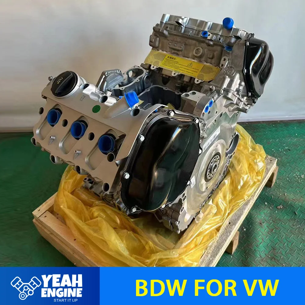 محرك بنزين 2.4L 6 اسطوانات BDW لأودي A6 C6 كتلة اسطوانة طويلة قطع غيار السيارات