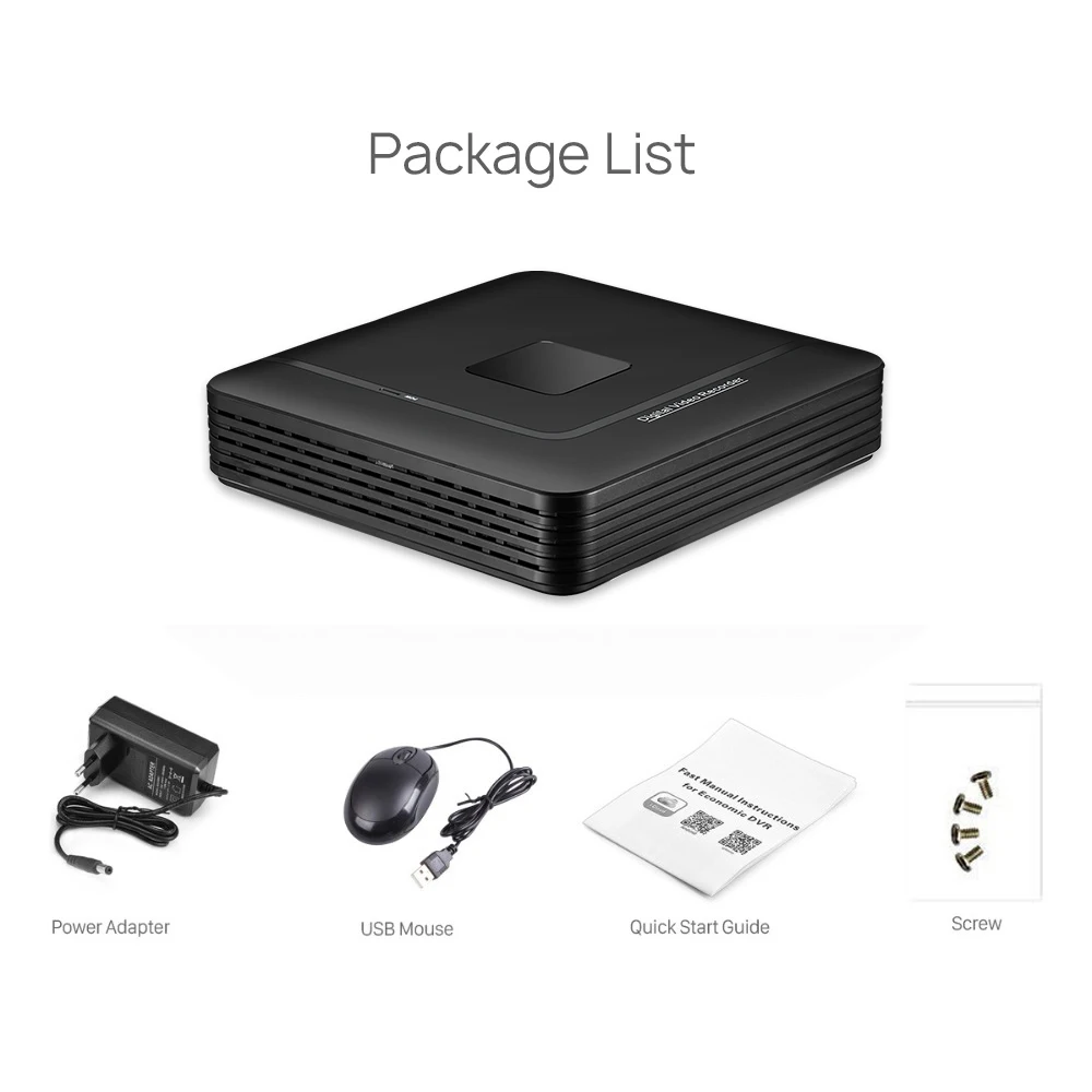 Système de sécurité vidéo numérique hybride, 4K, AHD, DVR, IP, NVR, tout compatible, Togo Mini, 6 en 1, 5MP, 4CH, 8CH, CCTV