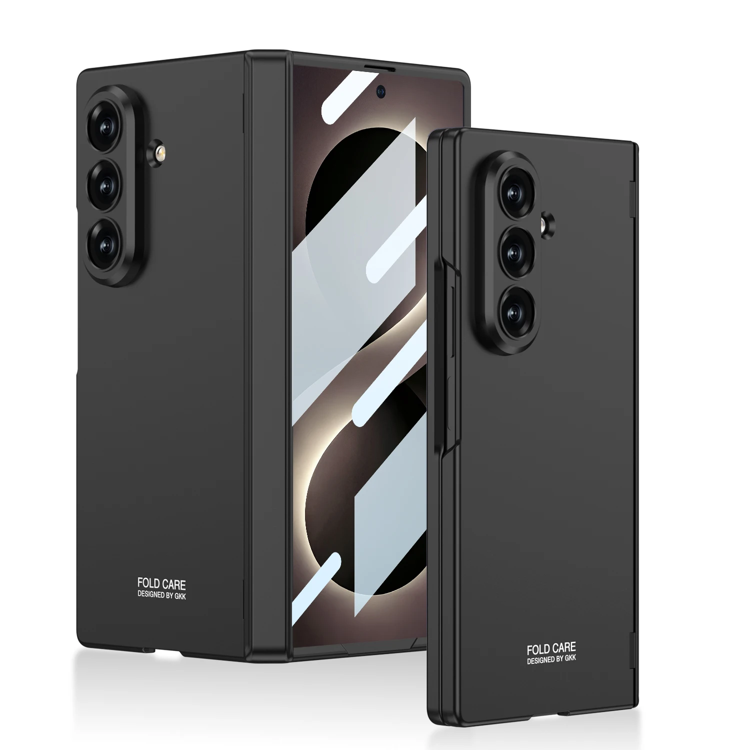 For Samsung Galaxy Z Fold 8 Ultra Case Matte Skin-Friendly With Tempered Film Magnetic Hinge Shockproof Back Cover Accessories