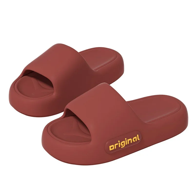 verano mujer EXA Cloud Slipper interior hogar Casual chanclas de suela blanda baño sandalias antideslizantes al aire libre hombres playa