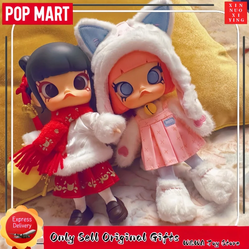 

Genuine POP MART Molly will soon have 1/8 of the money for a movable doll ornament gift Squishy Plush Toys Dolls stranger things