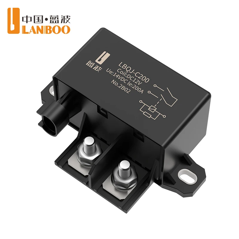 LANBOO LBQJ-C150/LBQJ-E150/LBQJ-D120 High-current Automotive Starting Relay DC12V/DC24V