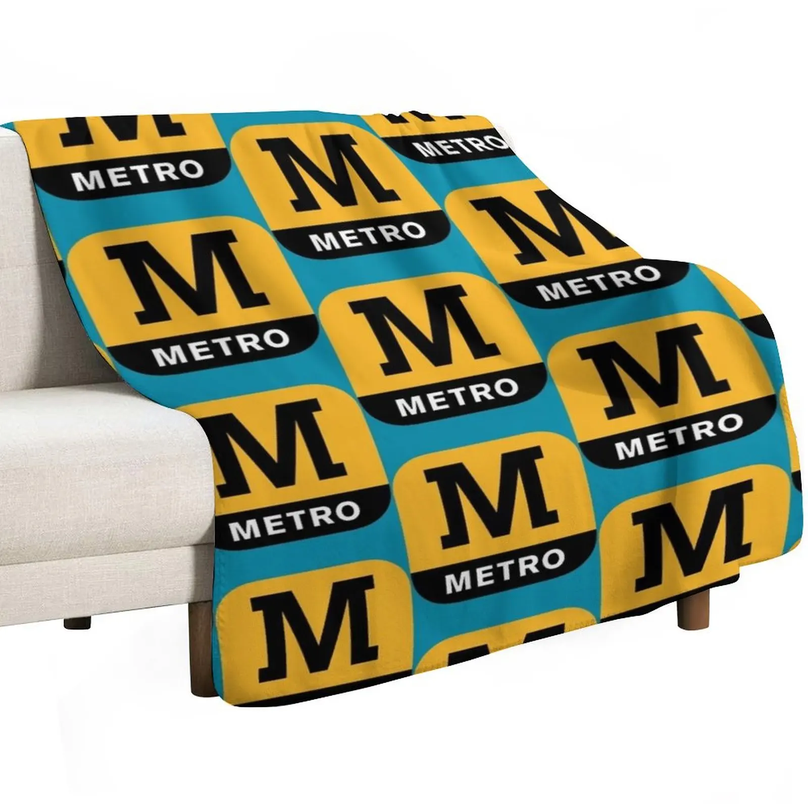 tyne and wear metro Throw Blanket Thins Beautifuls Bed Fashionable Picnic valentine gift ideas Flannel Fabric Blankets