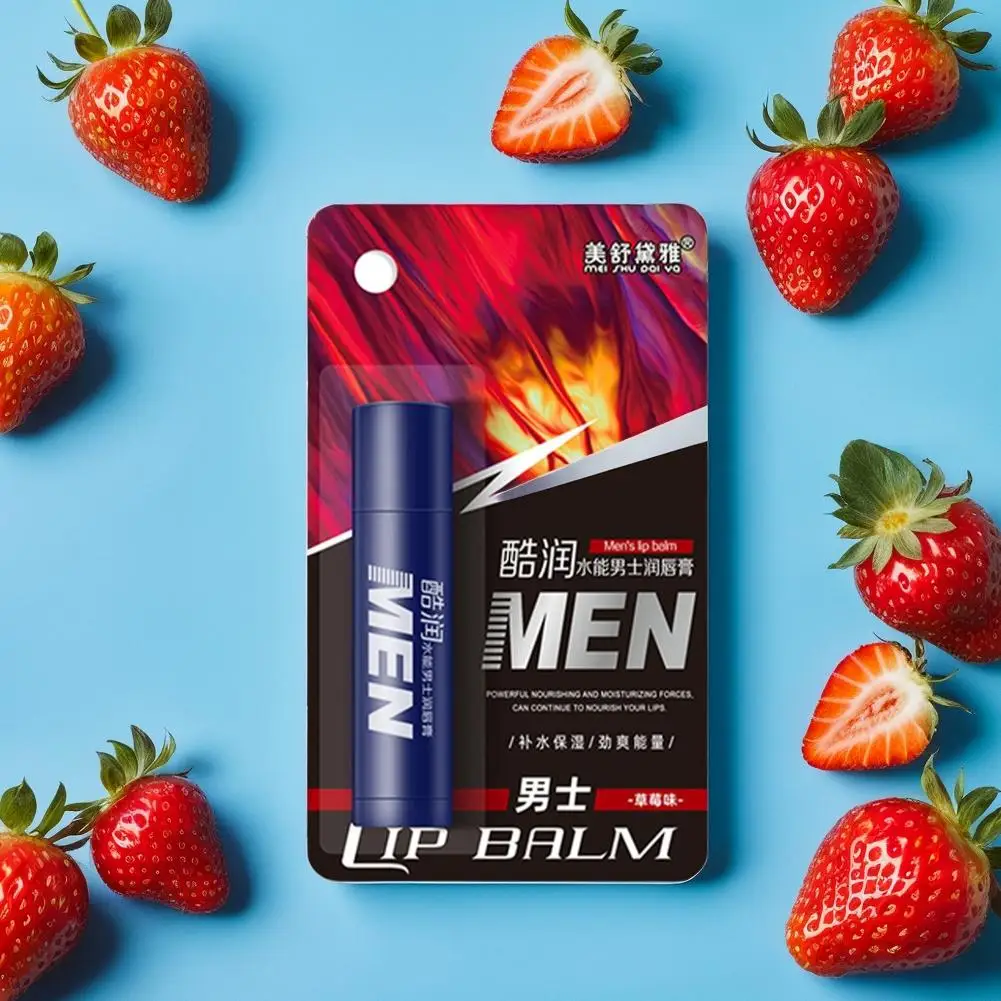 1 stks Heren Lippenbalsem Anti-droge Lip Langdurige Lichter Lip Lijnen Vocht Hydratatie Lippenstift mannen Cosmetica Lippen Huidverzorging 2026
