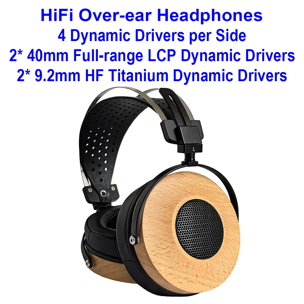 

Наушники Hi-Fi с 4 динамическими драйверами, проводные гарнитуры GX4, высококачественные открытые полноразмерные мониторные наушники, флагманские наушники OMS, MMCX
