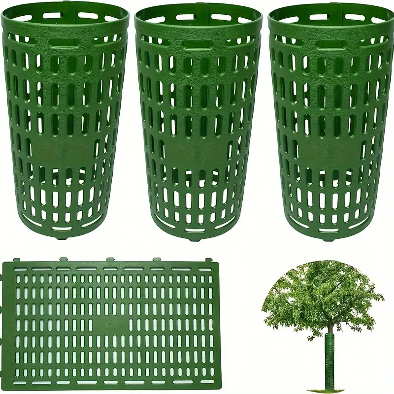 Spliced Plastic Tree Protection Sleeves Effectively Prevent Animals From Gnawing on Plants Outdoor Garden Accessories