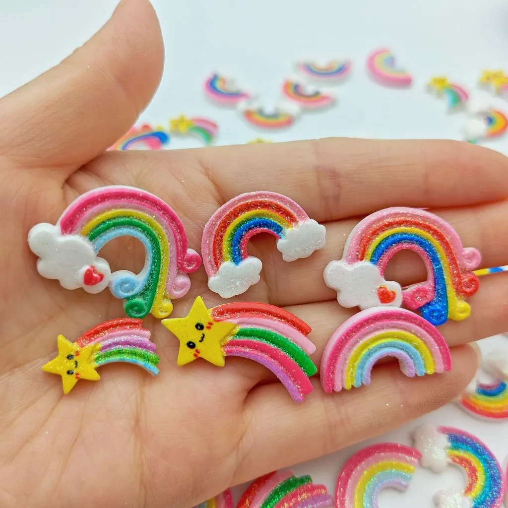 Mixed Floral Resin Patch for DIY Crafts