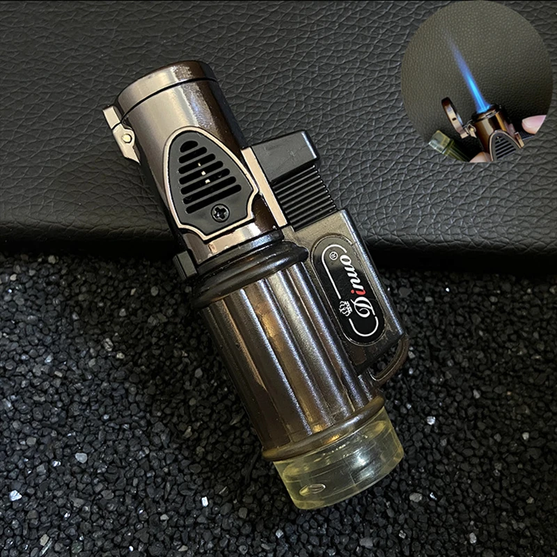 

Креативная уличная портативная зажигалка, небольшой сварочный пистолет, набор пожарных распылителей, прямая в ветрозащитная зажигалка, гаджет для сигар