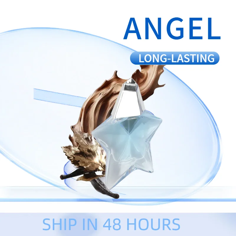 

50ml Angel Eau De Parfum Refillable Spray Standing Star New Muler Pheromone Elegant Charm Fresh Natural Vitality Perfume Spray