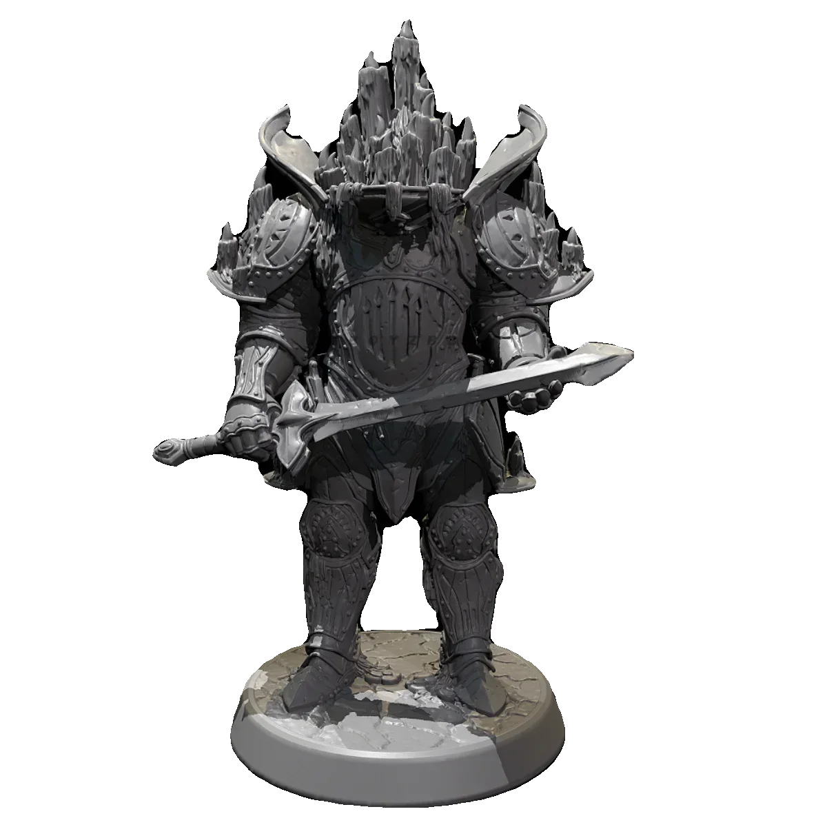 The height of man 38mm 50mm 75mm Resin model kits figure colorless and self-assembled（3D Printing ） TD-6375/3D