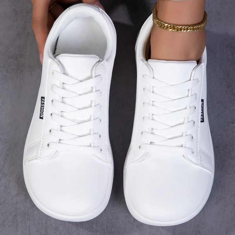 New Wide Toe Barefoot Shoes for Women Zero Drop Minimalist Sneakers Soft Sole Casual Walking Shoes Women Versatile Flat Shoes