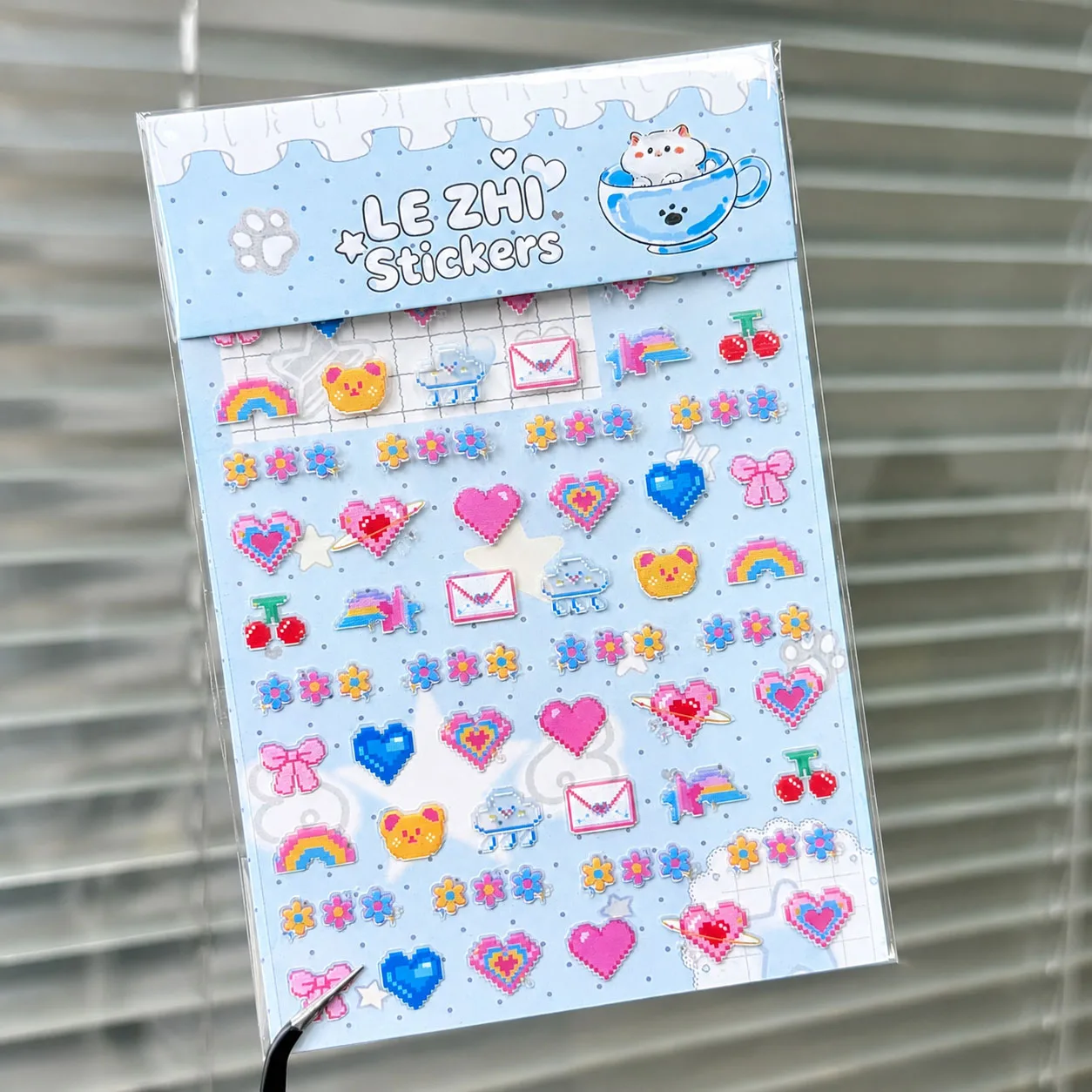 Niedliche Super-Mini-Aufkleber mit Stern-, Blumen- und Leopardenmuster, 26 EN-Buchstaben-Design, DIY-Handyhüllen, Scrapbooking, Journaling, dekorative Aufkleber