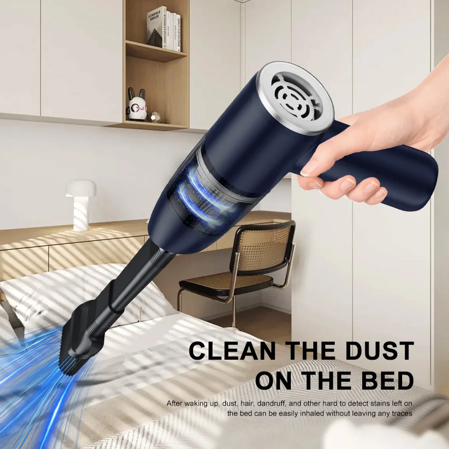 Xiaomi Car Vacuum Cleaner Ultra-Powerful Suction Handheld Wireless Suction And Blowing Integrated Dual Use Small High-Power Dust