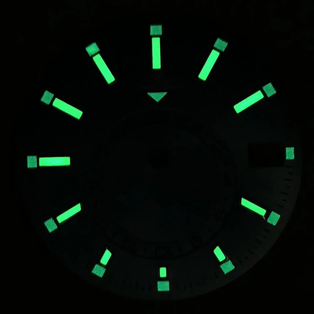 NH35 dial green Luminous 28.5mm dial Suitable for NH35/NH36 movement watch accessories