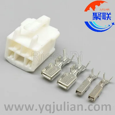 Auto 4pin plug 1300-3849 7283-1144 cable harness wiring connector 13940682 4F5480-000 with terminals