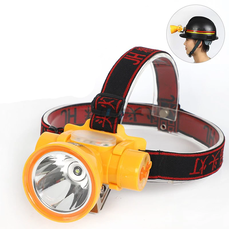 

New KL4.8LM Cordless LED Mining Headlamp Miner Lamp Safety Cap Light For Fishing Hunting