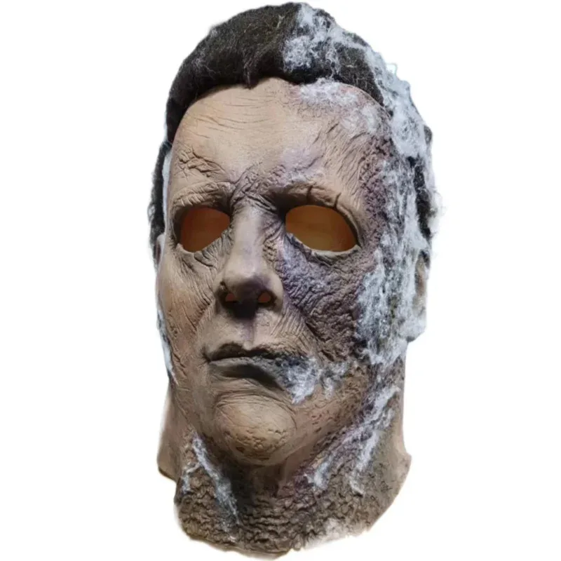 Michael Myers Figurina Maschera per uomo Mascara in lattice Travestimento horror Uomo Full Face Terrore Fancy Hallowen Cosplay Tricky Costumesc;3