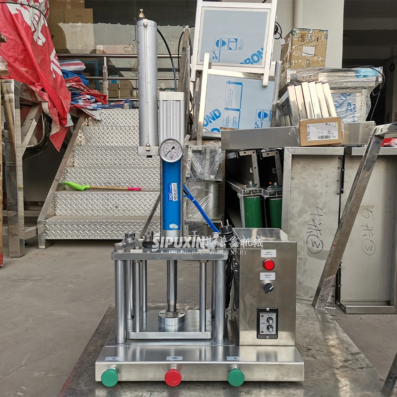 Two-stage Semi-automatic Press Machine Cosmetic Powder Press Machine Power Press Machine