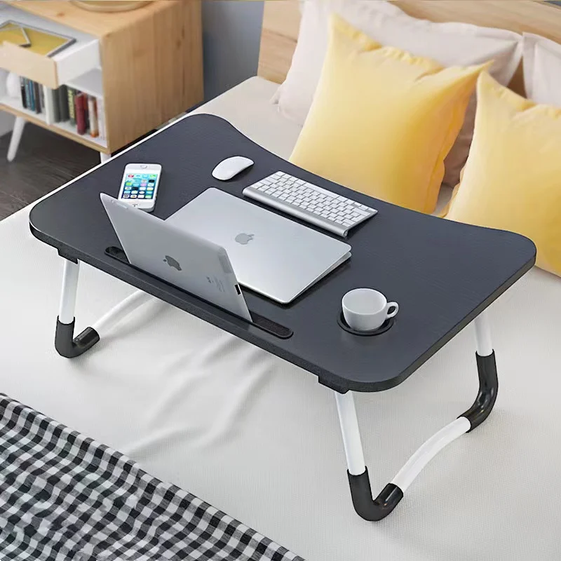 Dormitory Study Desk Bedroom Balcony Sitting Table Foldable Small Table Bed Desk Laptop Computer Desk Coffee Table
