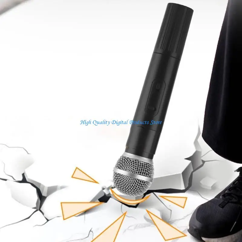 

U2JE Handheld Fake Microphone Props Fun High Simulation Pretend Microphone Toy for Stage Costume Props Birthday Party Favor