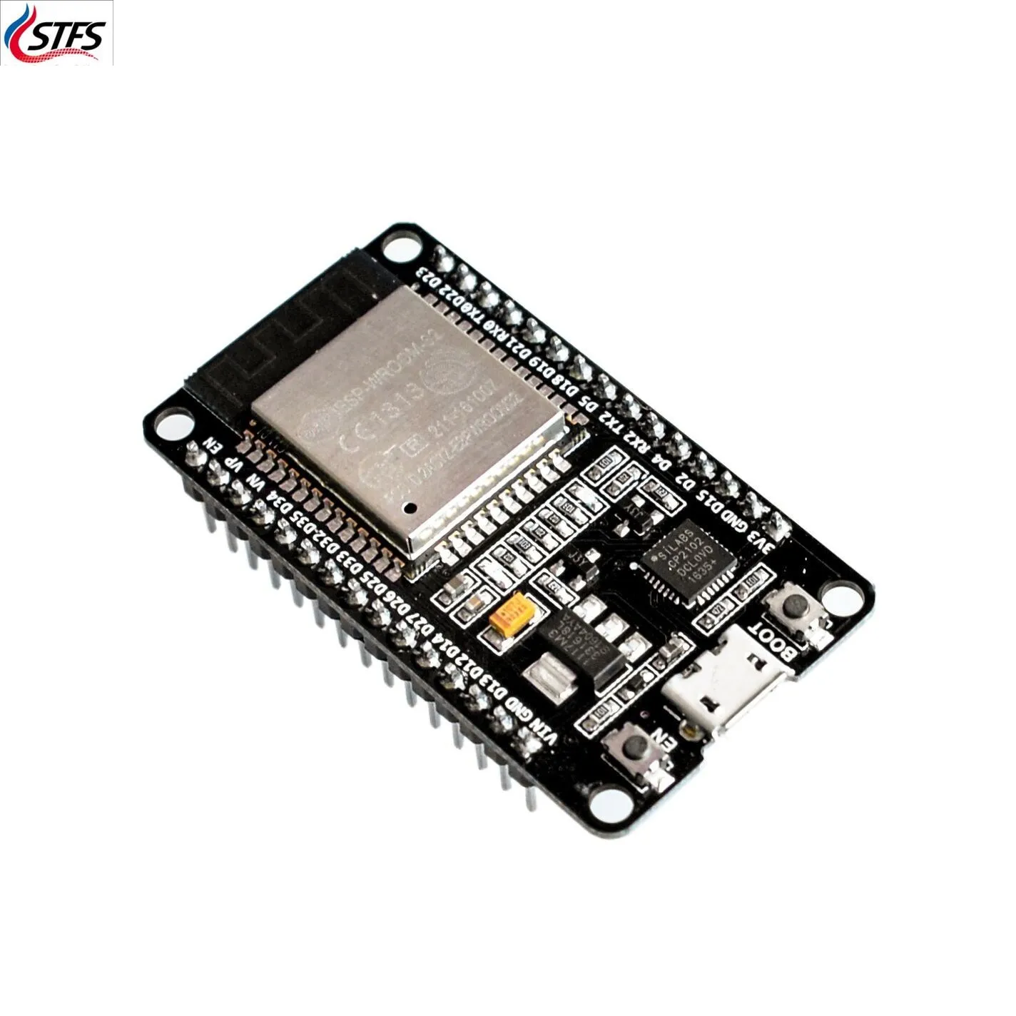 ESP-32S ESP-WROOM-32 ESP32 ESP-32 per CPU Dual Core Bluetooth e WIFI con moduli MCU ESP-32 a basso consumo energetico